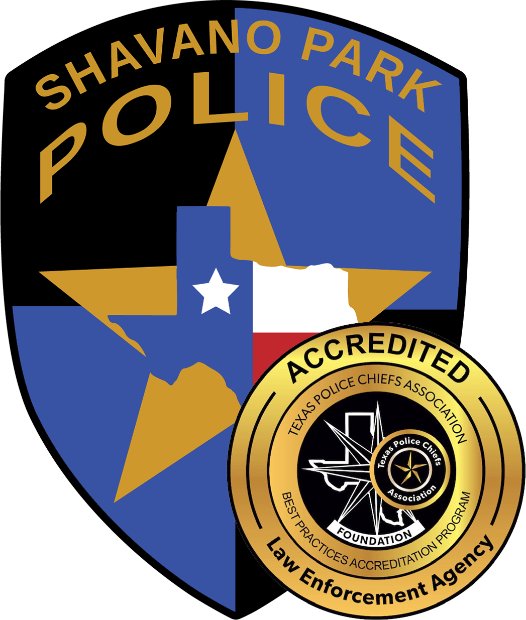 SPPD Patch-Black Border-accreditation